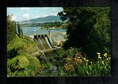 Modern Coloured Postcard by Gladys Goodall of Lake Karapiro Spillway and Dam. - 444534 - Postcard