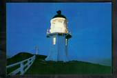 Modern Coloured Postcard by Gladys Goodall of Cape Reinga Lighthouse at night. - 444555 - Postcard