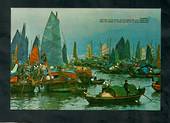 HONG KONG Modern Coloured Postcard of Floating People in Castle Peak Bay. - 444657 - Postcard
