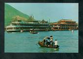 HONG KONG Modern Coloured Postcard of Floating Restaurants Aberdeen. - 444659 - Postcard