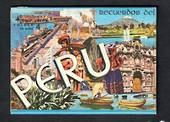 PERU Souvenir (foldout) Lettercard. - 444728 - Postcard
