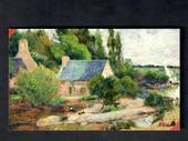 Coloured postcard of Washerwomen at Pont Aven by Gauguin. - 444730 - Postcard