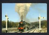 GREAT BRITAIN Modern Coloured Postcard of LMS Black Five 4-6-0 45212 leaving Levisham. - 444740 - Postcard