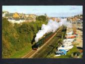 GREAT BRITAIN Modern Coloured Postcard of Southern S15 4-6-0 825 leaving Whitby. Damage. - 444748 - Postcard