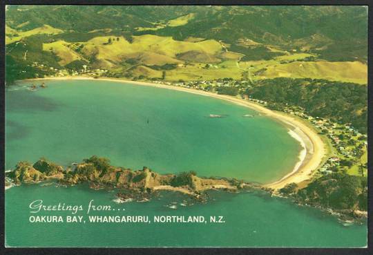 OAKURA BAY Whangaruru.  Modern Coloured Postcard. - 444766 - Postcard