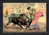 SPAIN Modern Coloured Postcard of Paintings of Bullfighting. Set of 9. - 444796 - Postcard