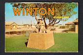 Coloured folder of views from Winton Queensland. - 444804 - Postcard
