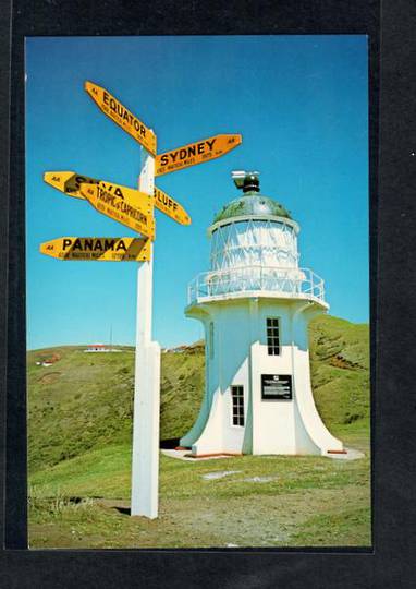 CAPE REINGA Lighthouse Modern Coloured Postcard by Colourview. - 444840 - Postcard