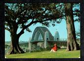AUSTRALIA Modern Coloured Postcard of Sydney Harbor Bridge from Observatory Hill. - 444889 - Postcard