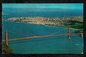 USA Coloured postcard of Golden Gate Bridge. - 444896 - Postcard