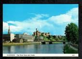Modern Coloured Postcard of Inverness. The River Ness Castle Bridge. - 444948 - Postcard