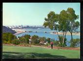 AUSTRALIA Modern Coloured Postcard of Perth Skyline including the Narrows Bridge. - 444951 - Postcard