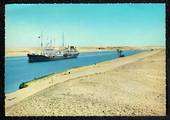 Modern Coloured Postcard of Ship in the Suez Canal. - 444977 - Postcard