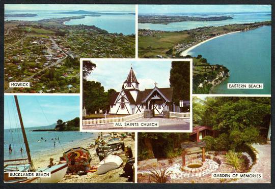 HOWICK Montage. Modern Coloured Postcard. Adhesion. - 445240 - Postcard