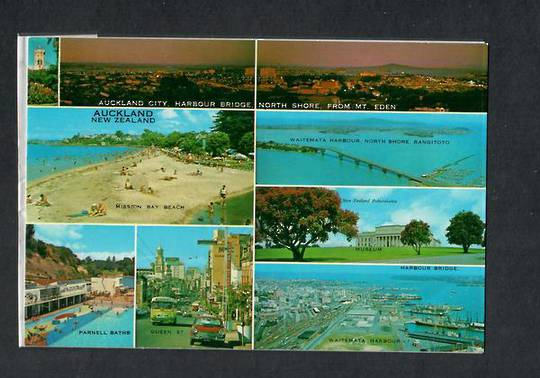 AUCKLAND Montage of views. Modern Coloured Postcard. - 445261 - Postcard