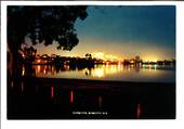 Modern Coloured postcard by PPL of Hastings of Hamilton (at night). - 445702 - Postcard