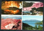 Modern Coloured Postcard. Montage of views relating to the Mt Tarawera eruption. - 445911 - Postcard