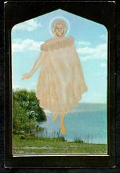 Modern Coloured Postcard by Peter Fenwick of Christ in the Horowai St Faith's Church. - 445920 - Postcard