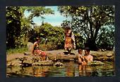 Modern Coloured Postcard of Hinemoa's Pool Mokoia Island. - 445923 - Postcard