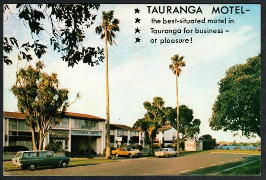 TAURANGA Motel. Modern Coloured Advertising Postcard. - 446307 - Postcard