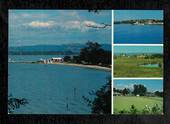 Modern Coloured Postcard by Logan. Montage of Omokoroa. - 446347 - Postcard