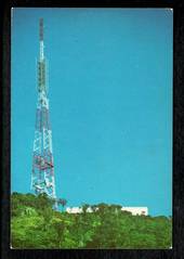 Modern Coloured Postcard by Jan's Photography of the Television Tansmitting Building and Mast Te Aroha. - 446503 - Postcard