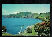 Modern Coloured Postcard by Logan of Waihirere Beach. - 446519 - Postcard