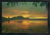 Modern Coloured postcard by PPL of Hastings of sunrise Mt Tauhara Taupo. - 446734 - Postcard