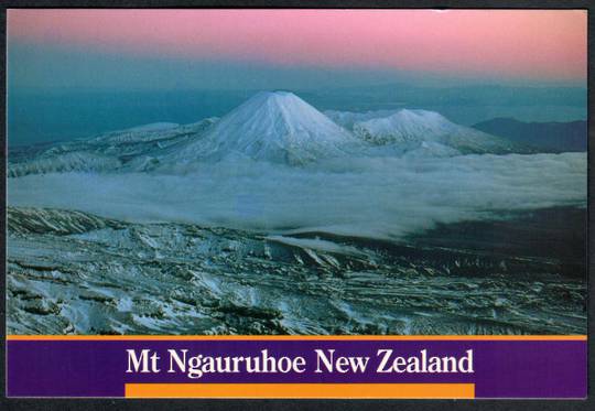 MT NGAURUHOE Modern Coloured Postcard. - 446807 - Postcard