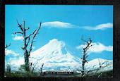 Modern Coloured postcard by PPL of Hastings of Mt Ngauruhoe in winter. - 446828 - Postcard