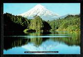 Modern Coloured postcard by PPL of Hastings of Mt Egmont from Lake Mangamahoe. - 446908 - Postcard
