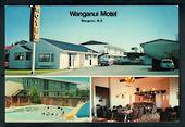 Modern Coloured Advertising Postcard of Wanganui  Motel Wanganui. - 447105 - Postcard