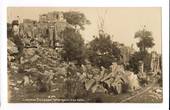 Real Photograph by Radcliffe of Limestone Rocks near Whangarei. Shows "railway" line servicing the quarry. - 44788 - Postcard