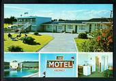 Modern Coloured Advertising Postcard of Links Motel Napier. - 447902 - Postcard