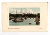 Coloured Real Photograph of River Scene Whangarei. - 44805 - Postcard