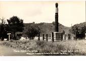 Real Photograph by T G Palmer & Son of Maori Memorial Taipa. - 44807 -