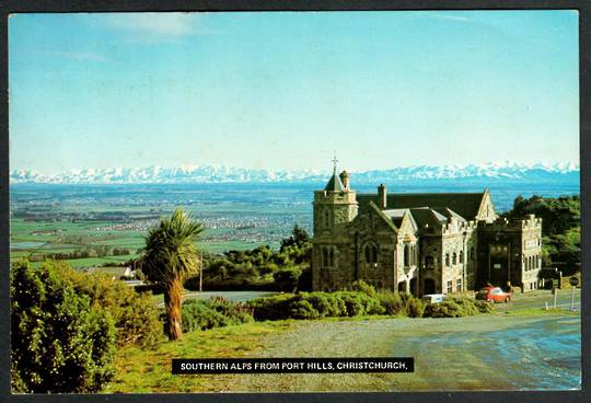 SOUTHERN ALPS from the Port Hills. Modern Coloured Postcard by PPP. - 448254 - Postcard