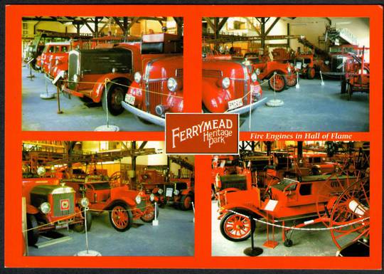 FERRYMEAD Heritage ParkDisplay of Vehicles. Montage. - 448302 - Postcard