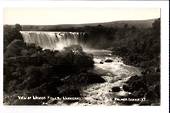 Real Photograph by T G Palmer & Son of Wairoa Falls. - 44851 - Postcard