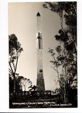 Real Photograph by T G Palmer & Son of the Whangarei & County War Memorial. - 44854 - Postcard