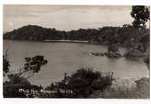 Real Photograph by Woolley of Whale Bay Matapouri. - 44855 -