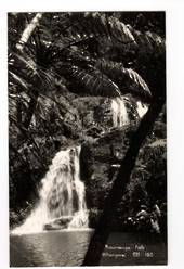 Real Photograph by G E Woolley of Raumanga Falls. - 44858 -