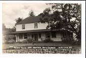 Real Photograph by T G Palmer & Son of Kemp's House (1819) Kerikeri. - 44865 - Postcard