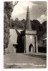 Real Photograph by T G Palmer & Son of Williams Memorial Church Paihia. - 44868 - Postcard