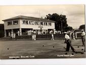 Real Photograph by T G Palmer & Son of Whangarei Bowling Club. - 44886 - Postcard