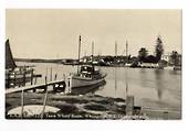 Postcard by E A Booker of Town Wharf Basin Whangarei. - 44899 - Postcard