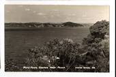 Real Photograph by T G Palmer & Son of Motu Maire Islands from Paihia. - 44922 -