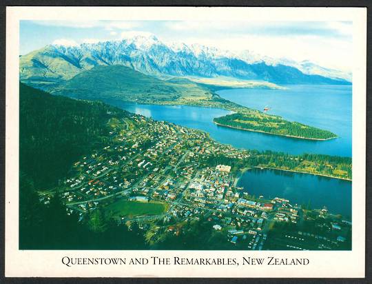 QUEENSTOWN and THE REMARKABLES. Modern Coloured Postcard. Craig Potton. - 449402 - Postcard