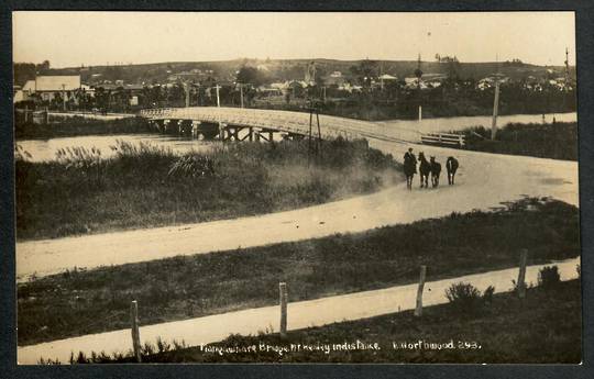 MANGAWHARE BRIDGE. Real Photograph by Northwood. - 44945 - Postcard