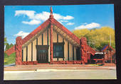 Modern Coloured Postcard of Tamatekapua Meeting House Ohinemutu. - 449623 - Postcard